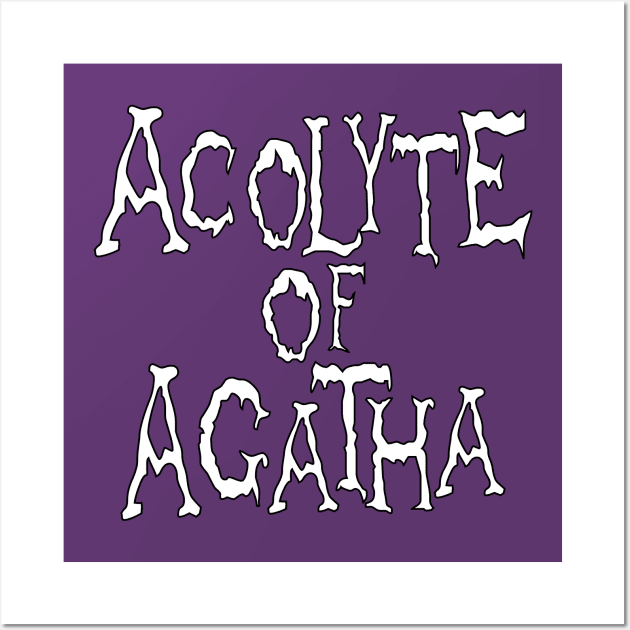 Acolyte of Agatha Wall Art by Freq501